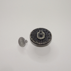 18MM DOULE COLOR JEANS METAL BUTTON WITH NAIL