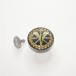 18MM DOULE COLOR JEANS METAL BUTTON WITH NAIL